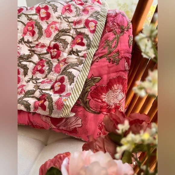 Mini Quilt in Cotton Voile - Picture 6 of 6